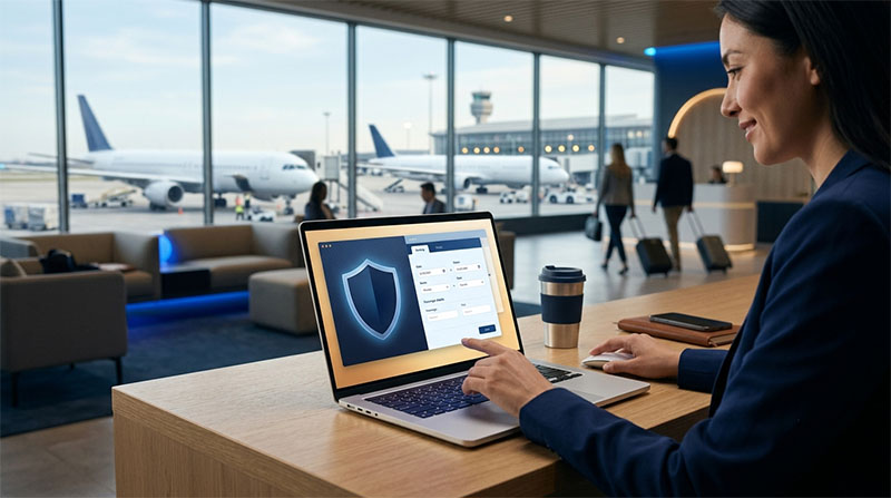 Secure Booking - Protected personal information